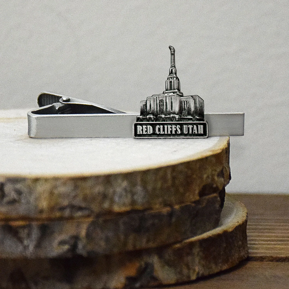 Red Cliffs Temple Tie Bar, , large image number 4