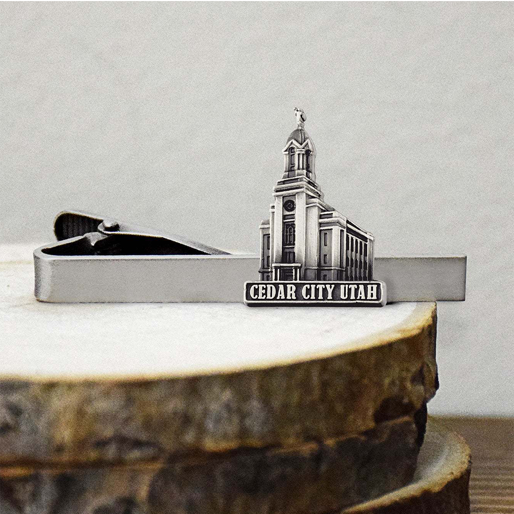 Cedar City Temple Tie Bar, , large image number 4