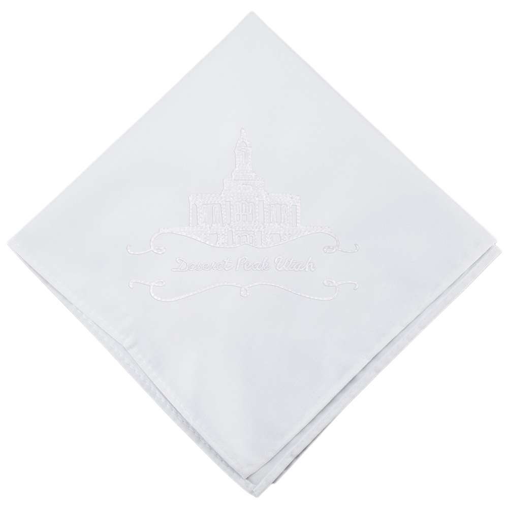 Deseret Peak Temple Handkerchief
