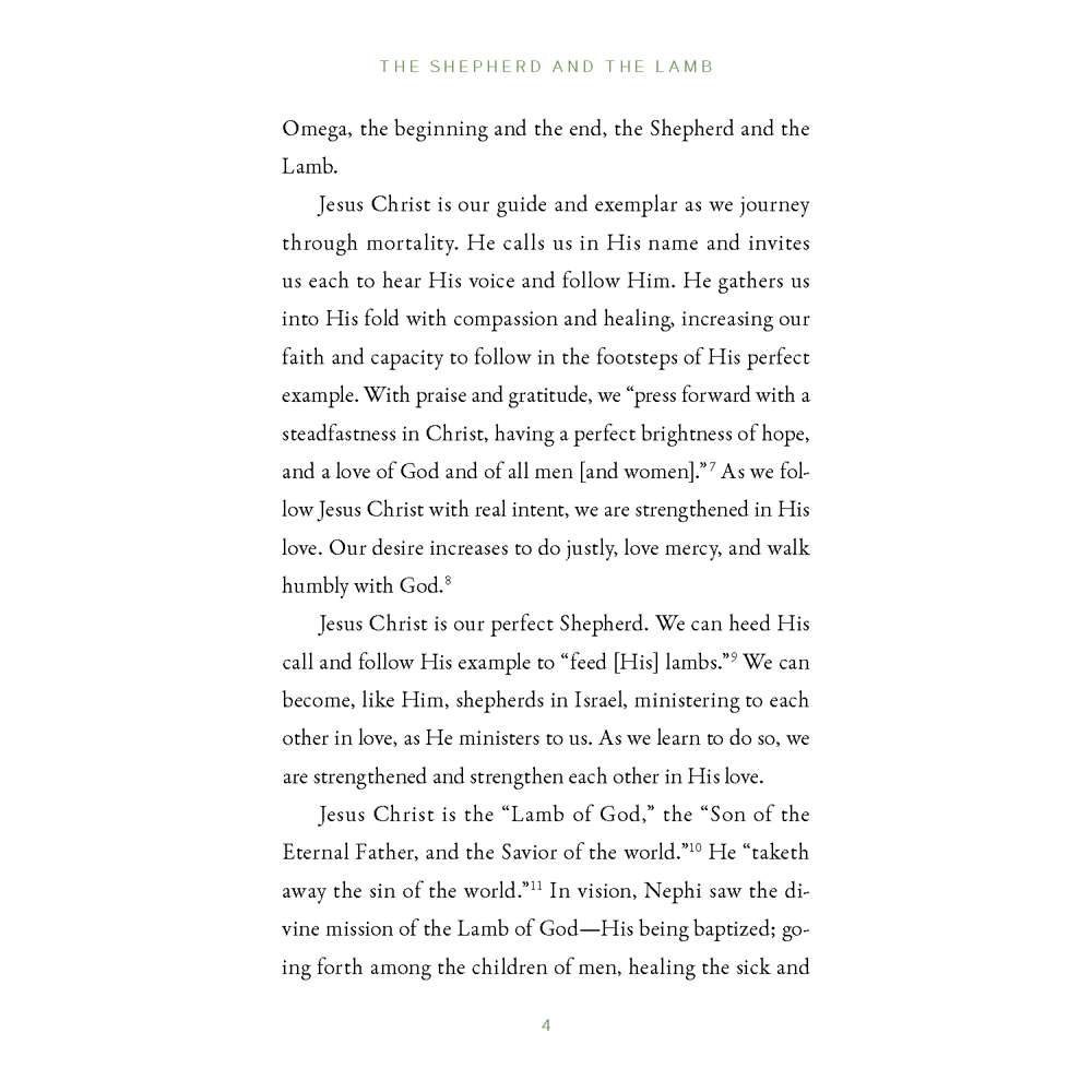 The Shepherd and the Lamb 7
