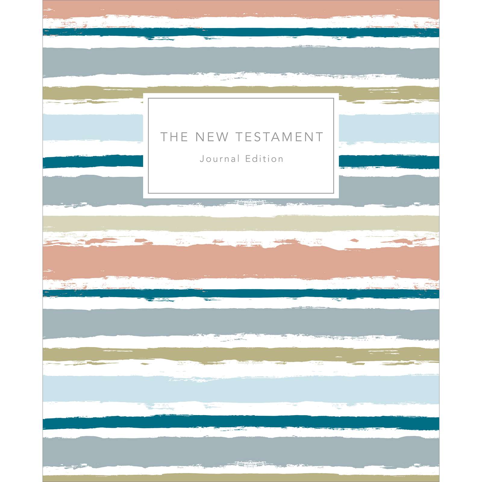 The New Testament, Journal Edition, Stripes (No Index)