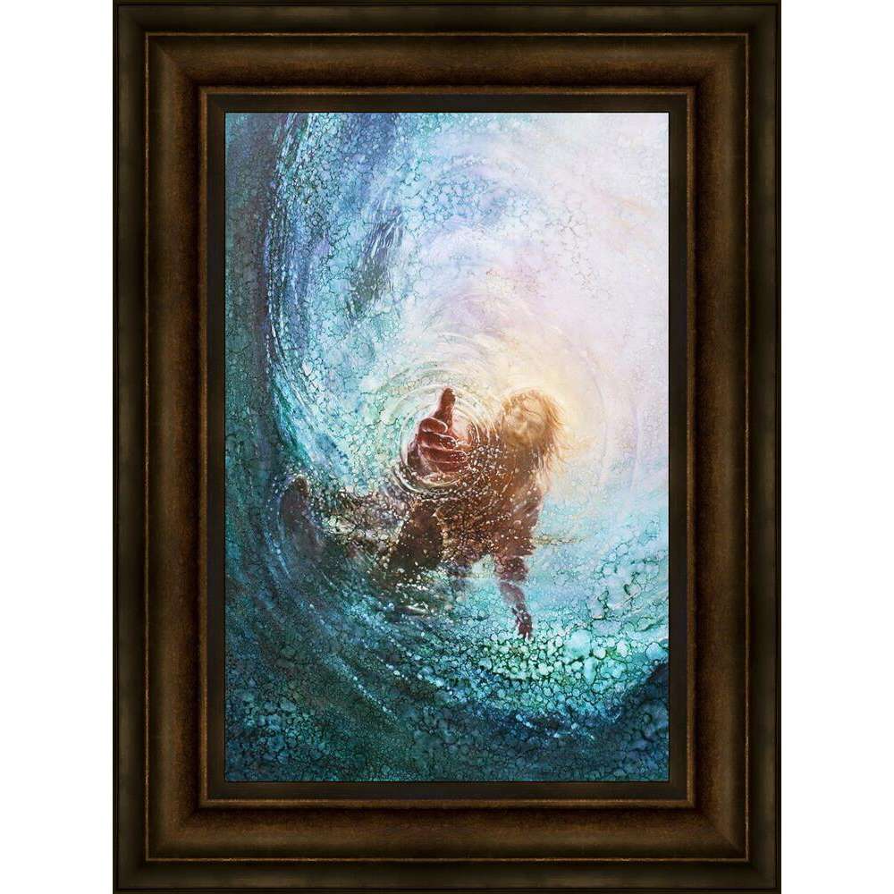 The Hand of God (31x23 Framed Size)