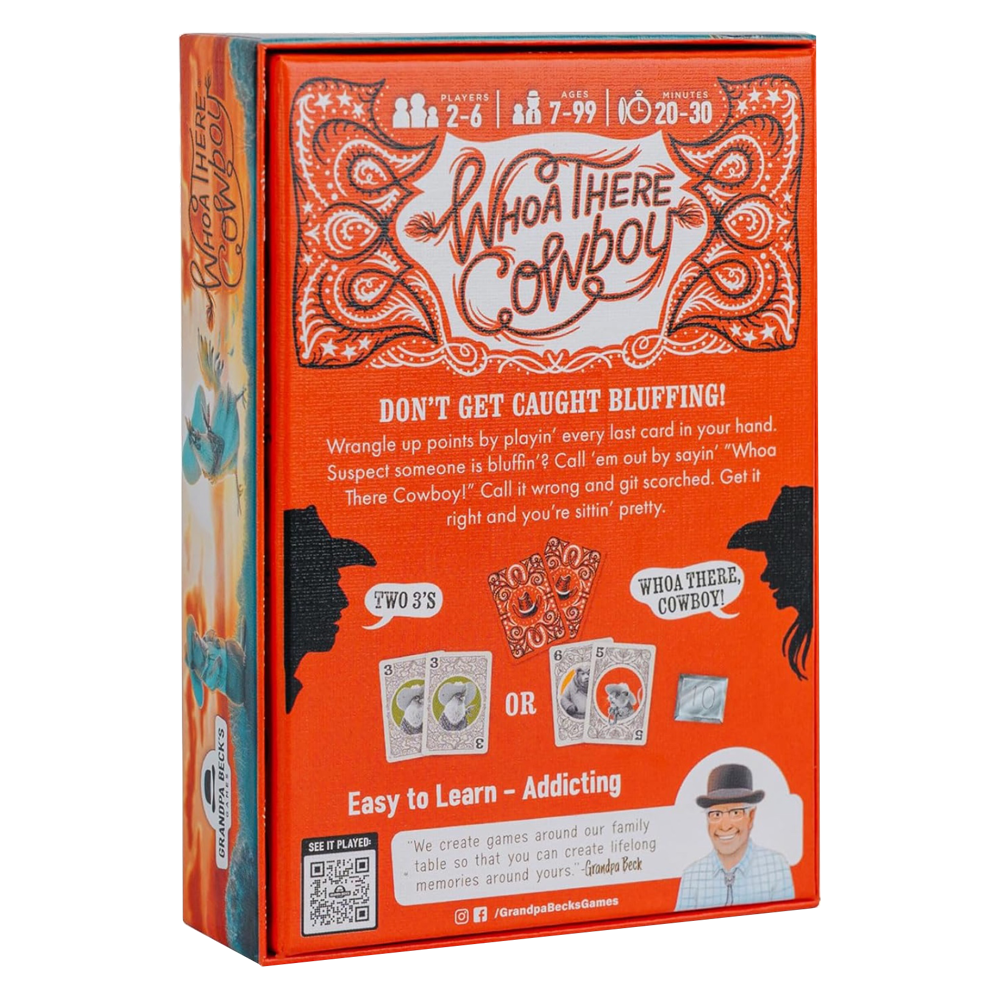 Whoa There Cowboy Card Game, , large