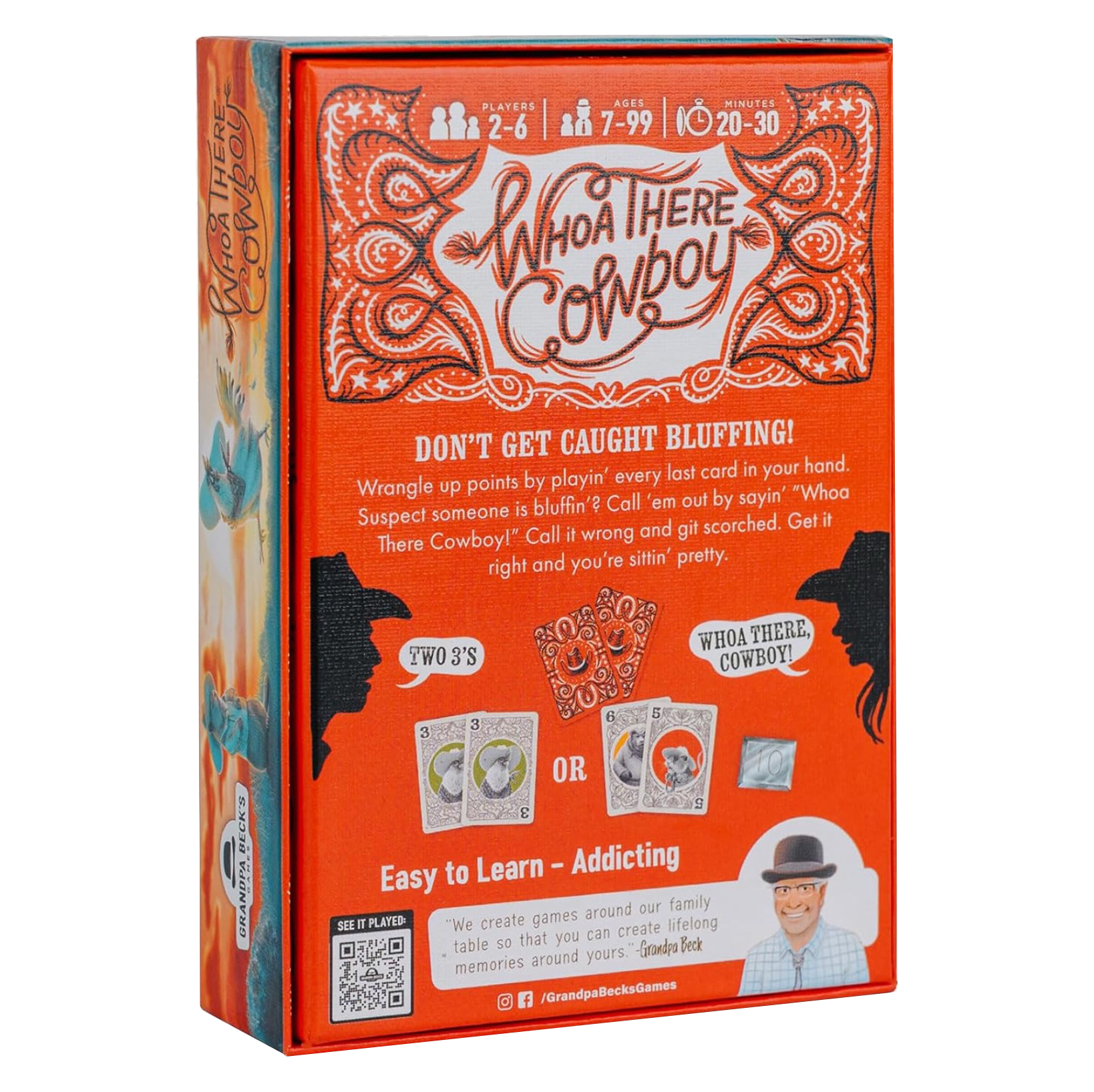 Whoa There Cowboy Card Game, , large