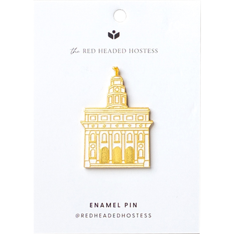Nauvoo Temple Enamel Pin