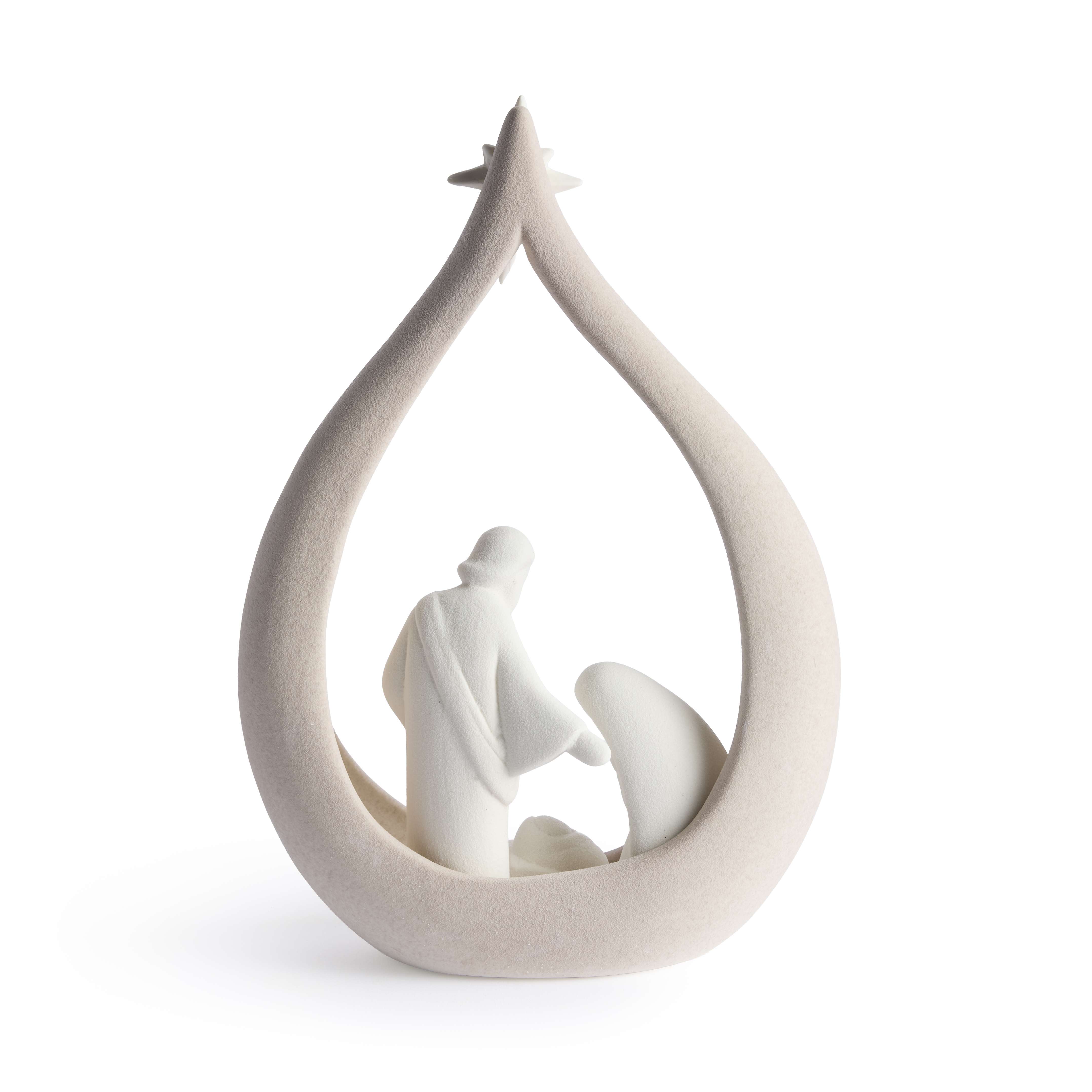Hear the Angels Sing Ceramic Nativity, , large image number 2