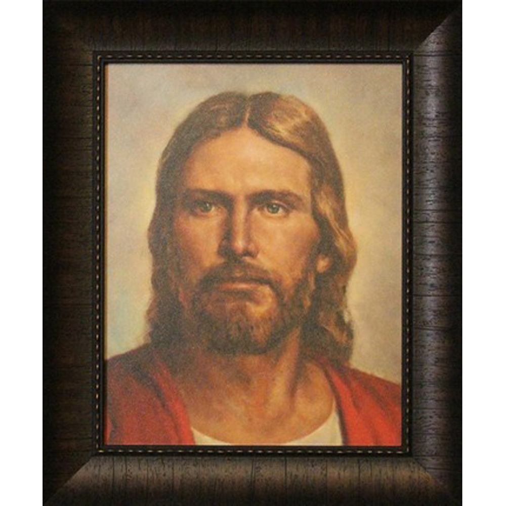 Christ in Red Robe (18x15 Framed Print)
