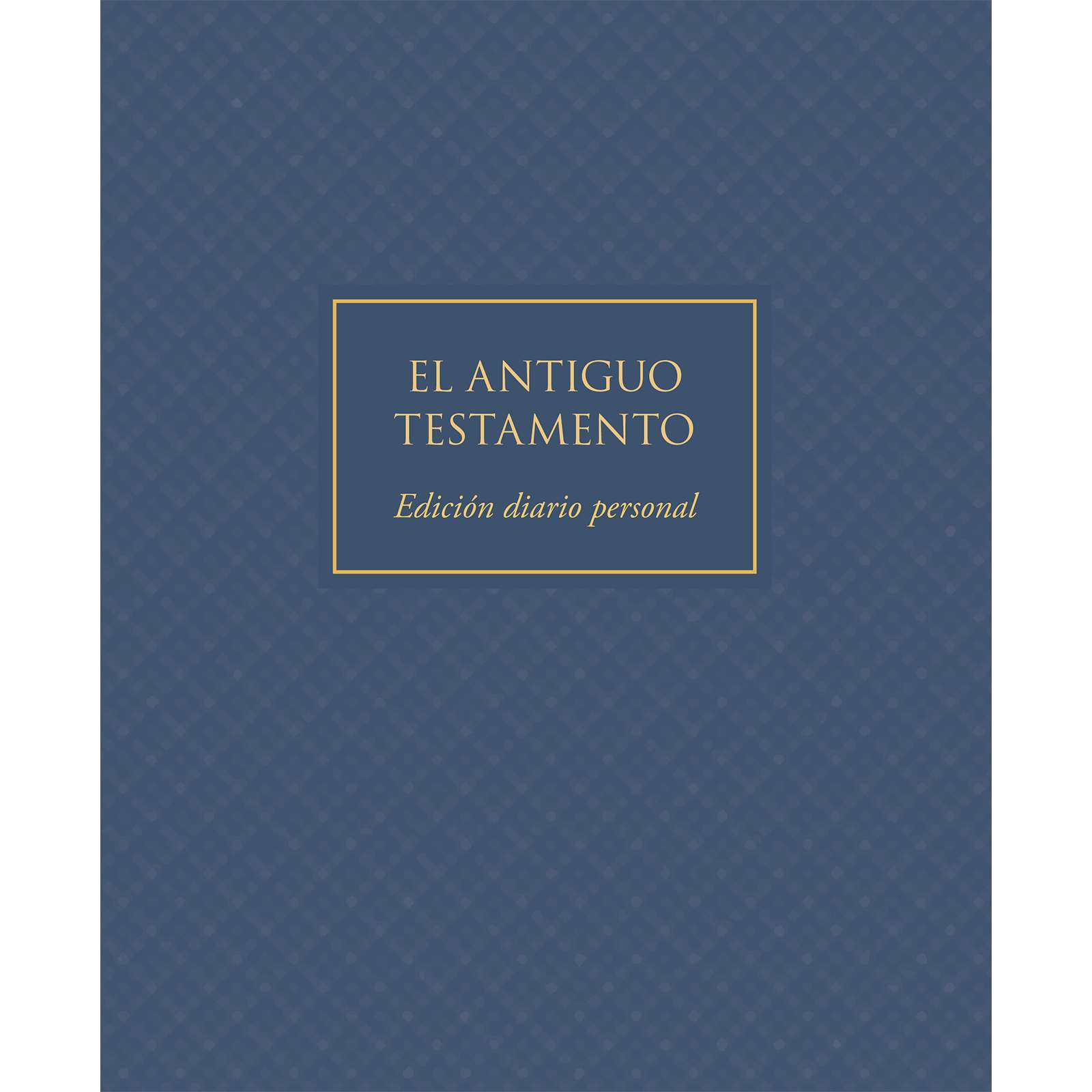 The Old Testament, Journal Edition, Blue (No Index) (Spanish)