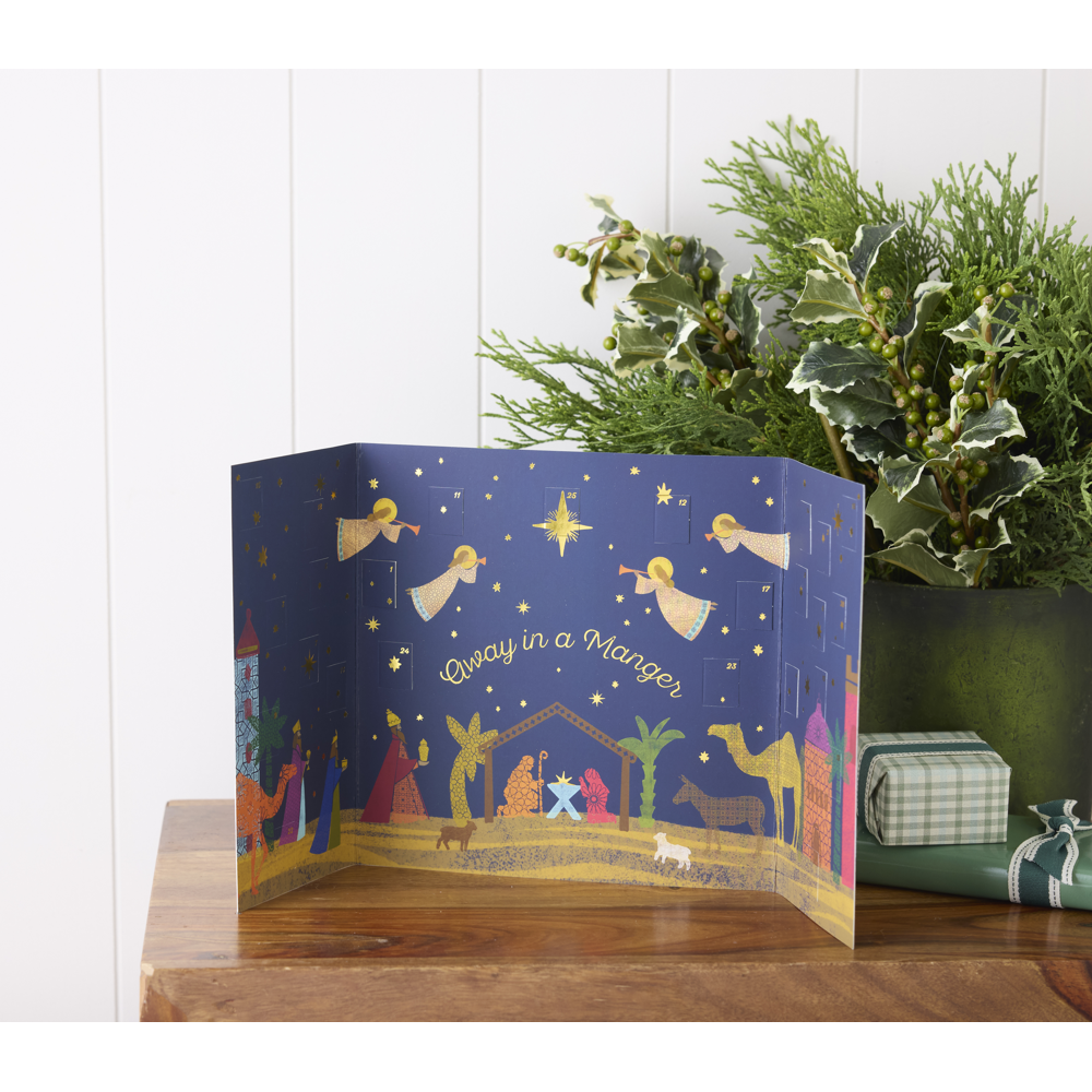 "Away in a Manger" Nativity Advent Calendar, , large image number 2