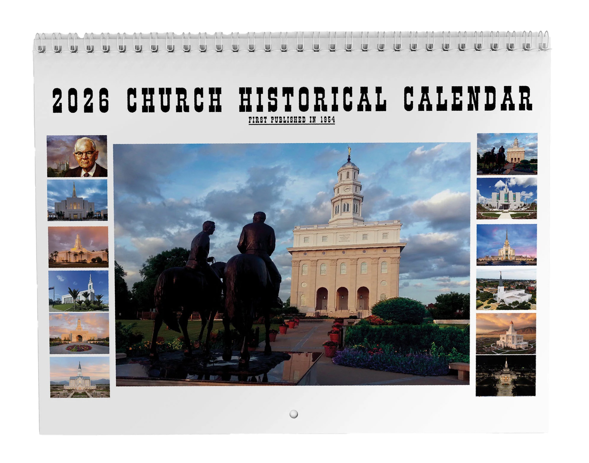 2026 Church Historical Wall Calendar