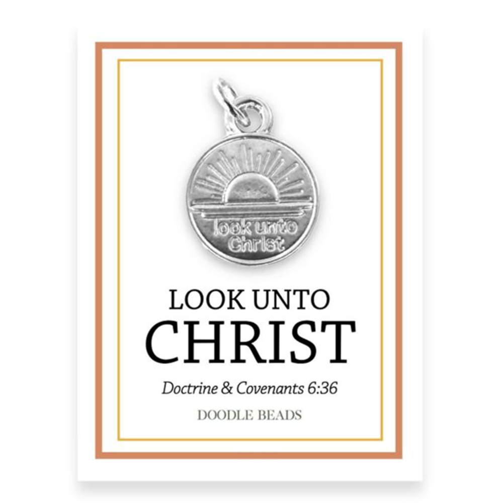 Look unto Christ 2025 Youth Theme Charm, , large