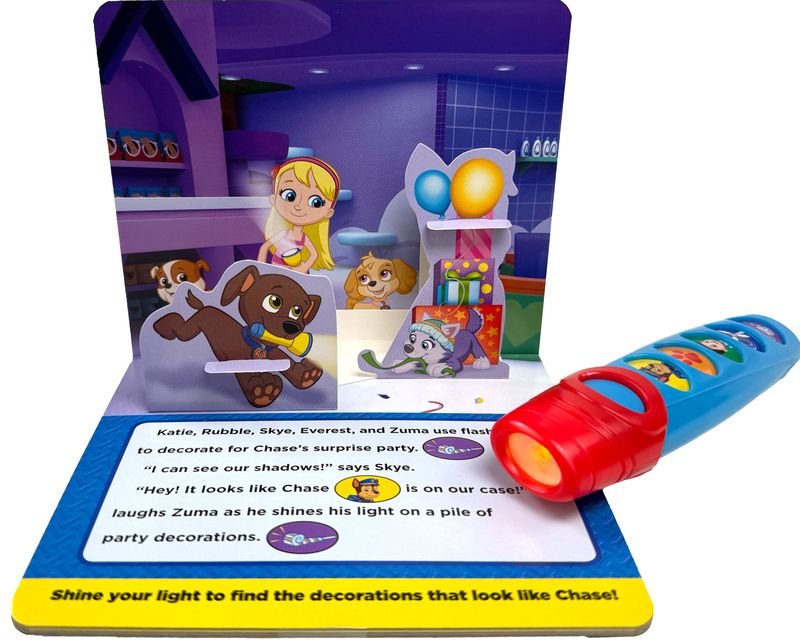 Paw Patrol Lights Out!: Book and Flashlight Set, , large image number 2