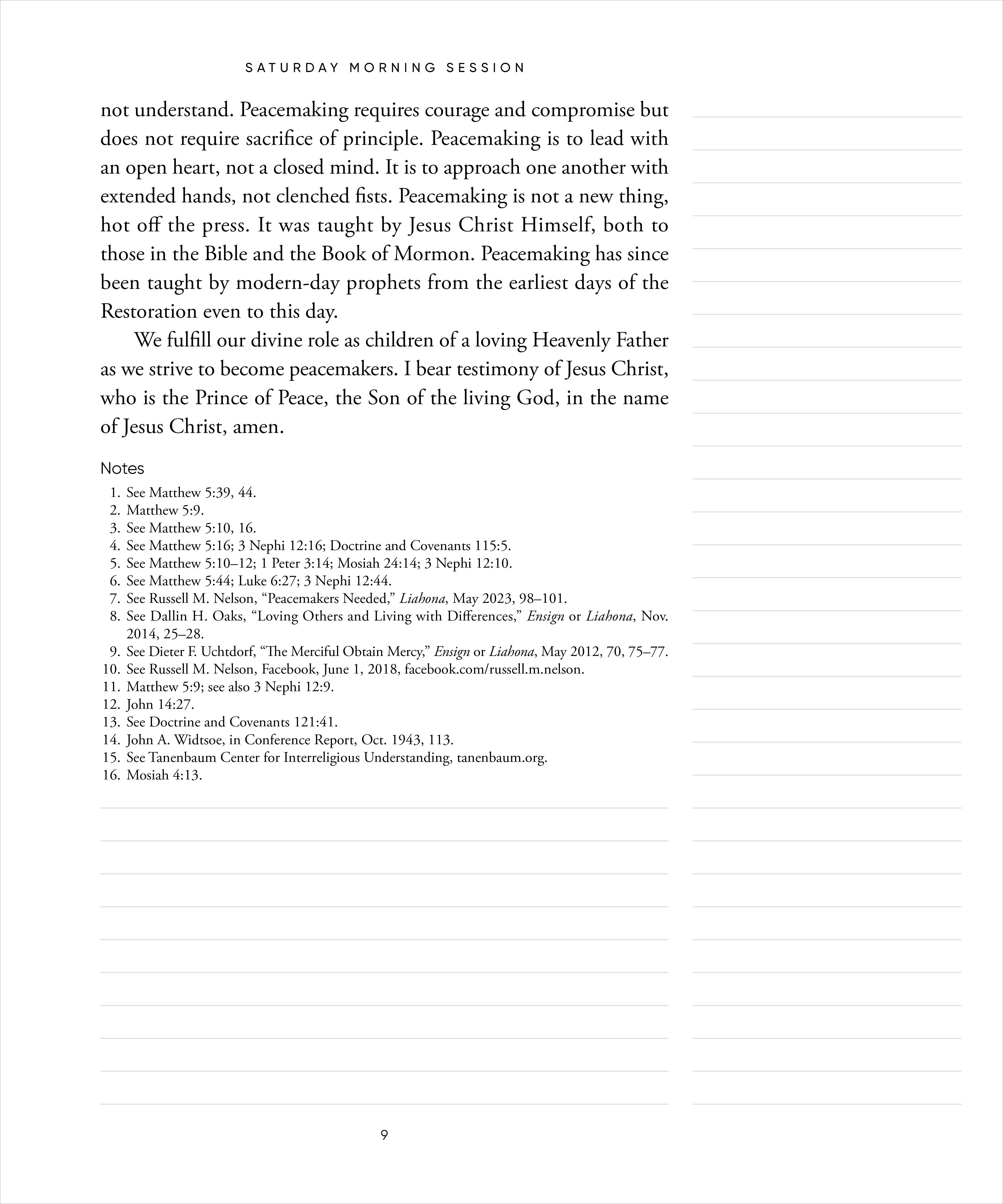 General Conference Addresses, Journal Edition, October 2025, , large image number 6