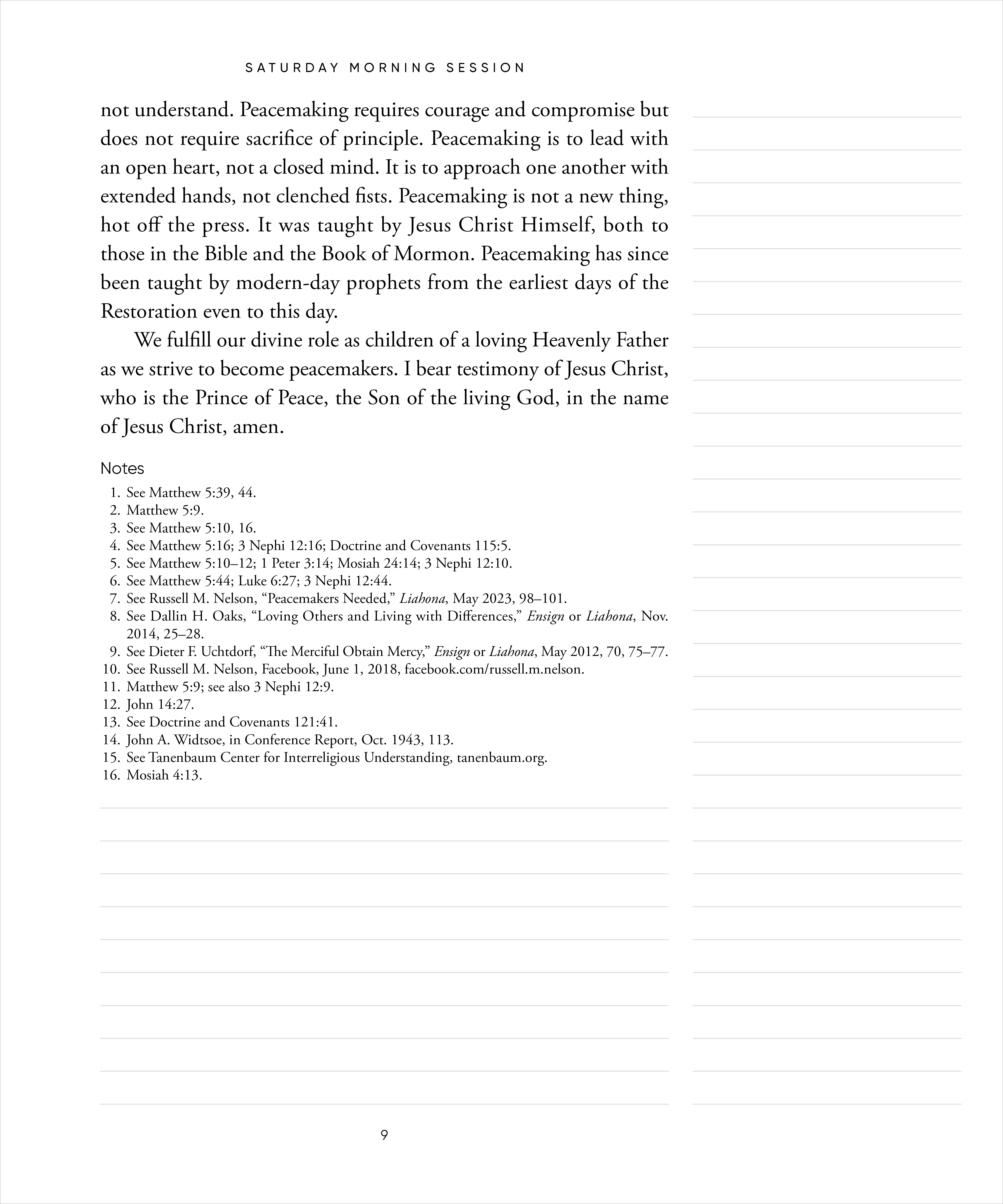 General Conference Addresses, Journal Edition, October 2025, , large image number 6