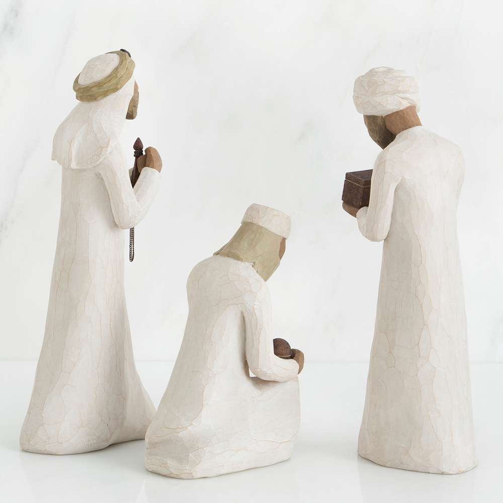 Willow Tree Wise Men Resin Nativity Figurines, , large