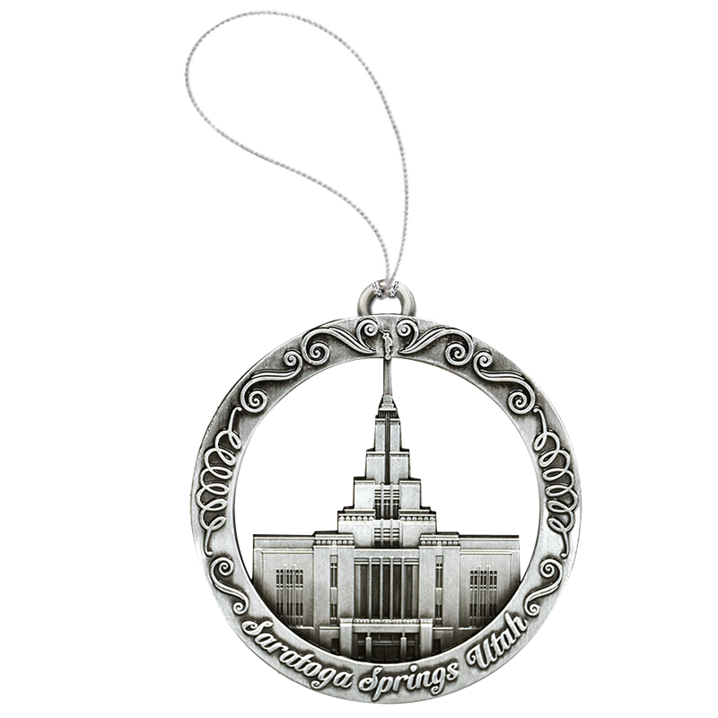 Saratoga Springs Temple Ornament