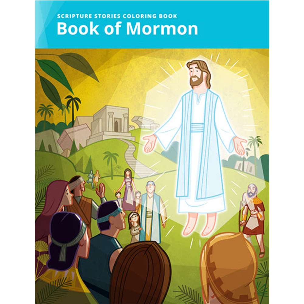 Scripture Stories Coloring Book: Book of Mormon