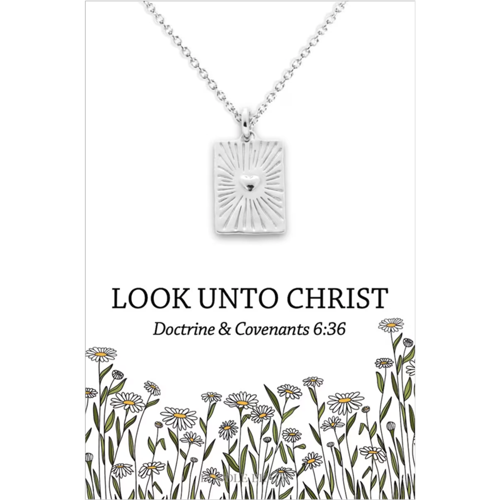 Look unto Christ 2025 Youth Theme Heartburst Necklace, , large image number 3