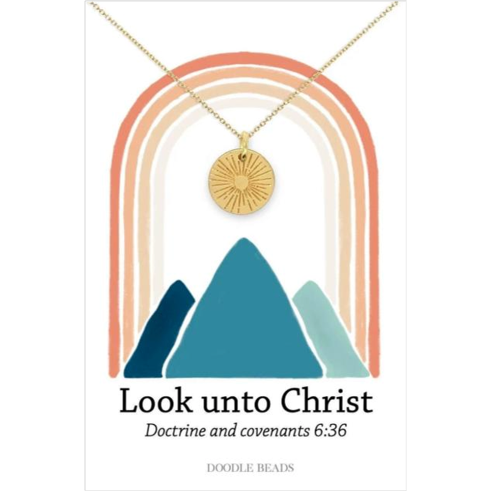 Look unto Christ 2025 Youth Theme Heartburst Necklace, , large image number 2