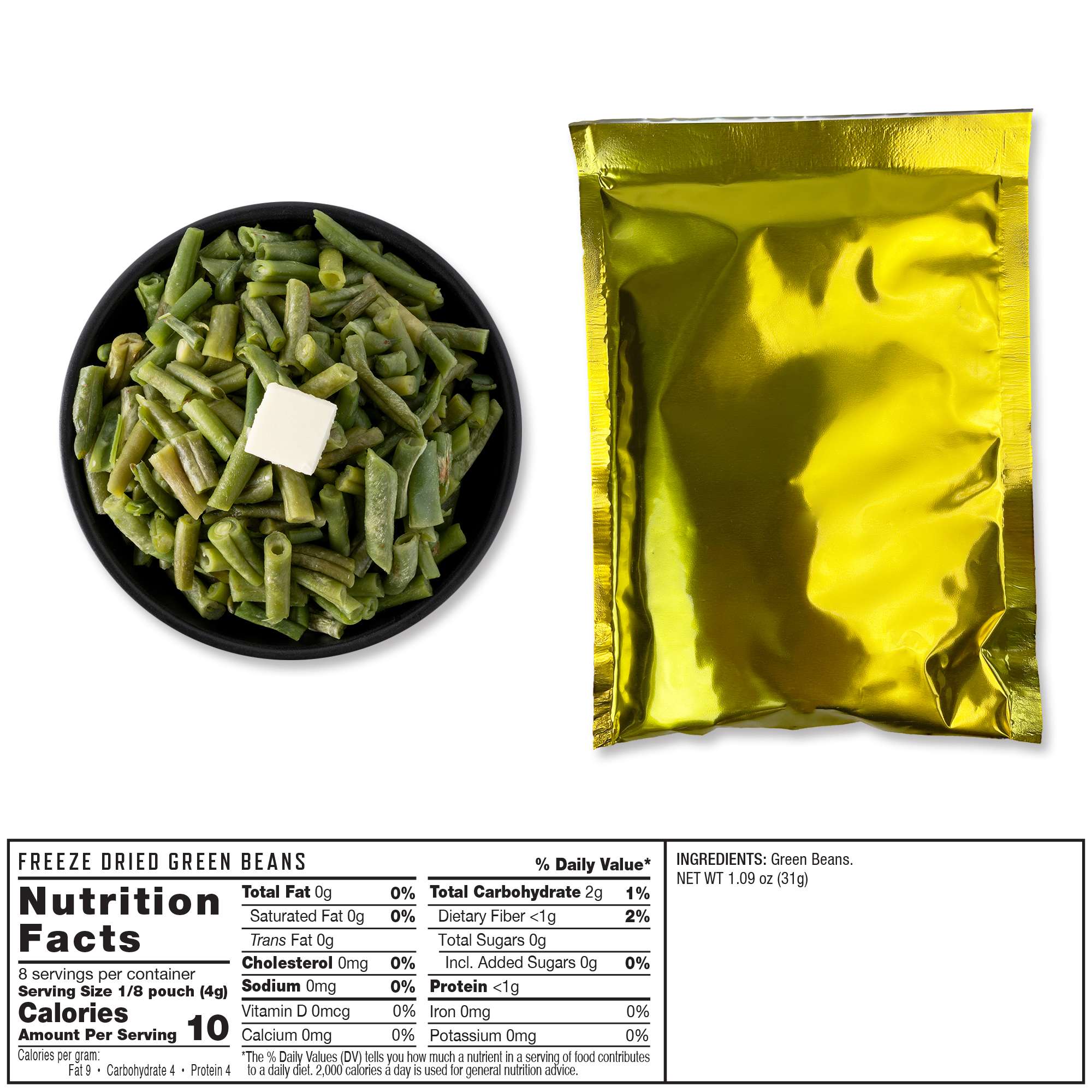 120 Serving Freeze-Dried Vegetable Bucket, , large image number 3