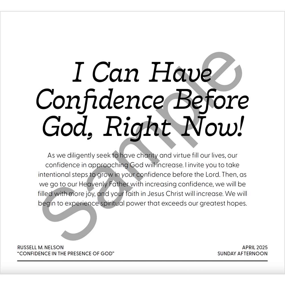 General Conference Weekly Quotes and Questions April 2025, , large image number 7