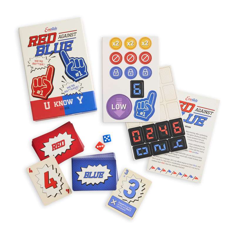 Red Against Blue Card Game, , large