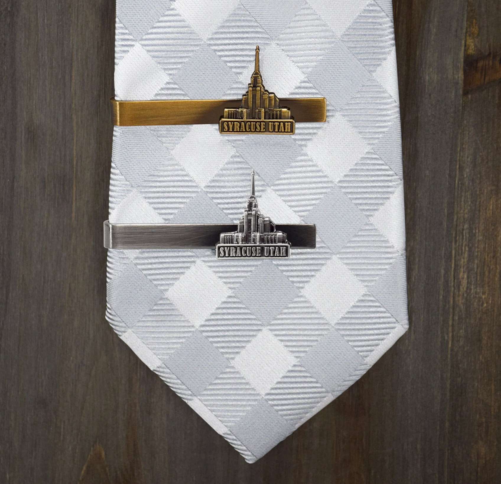 Syracuse Utah Temple Tie Bar, , large