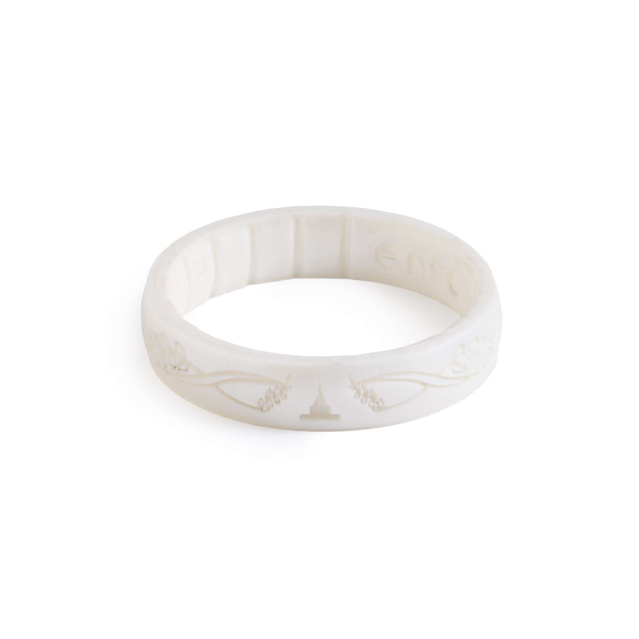 Syracuse Temple Thin Silicone Ring