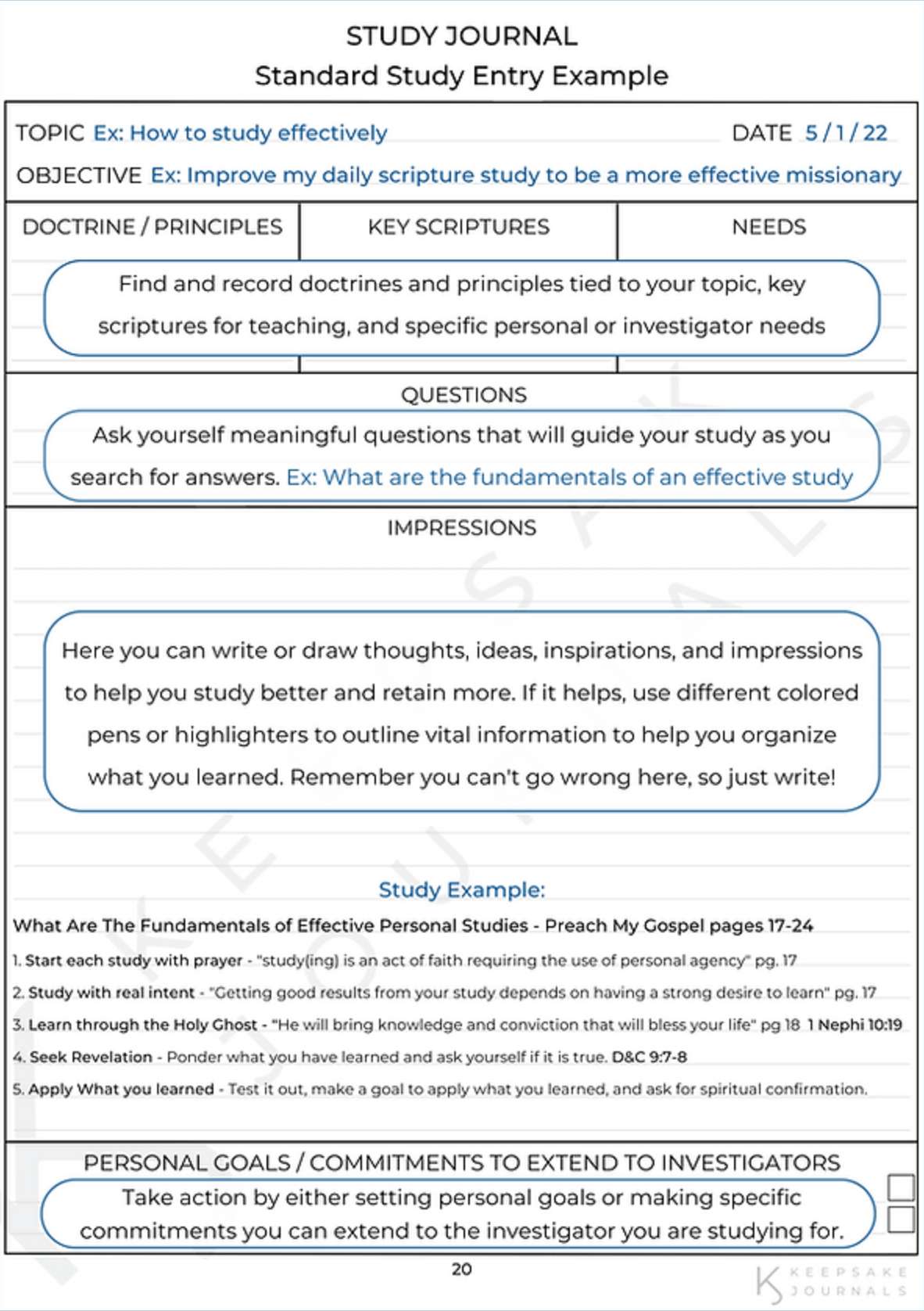 Study Missionary Journal, , large image number 2