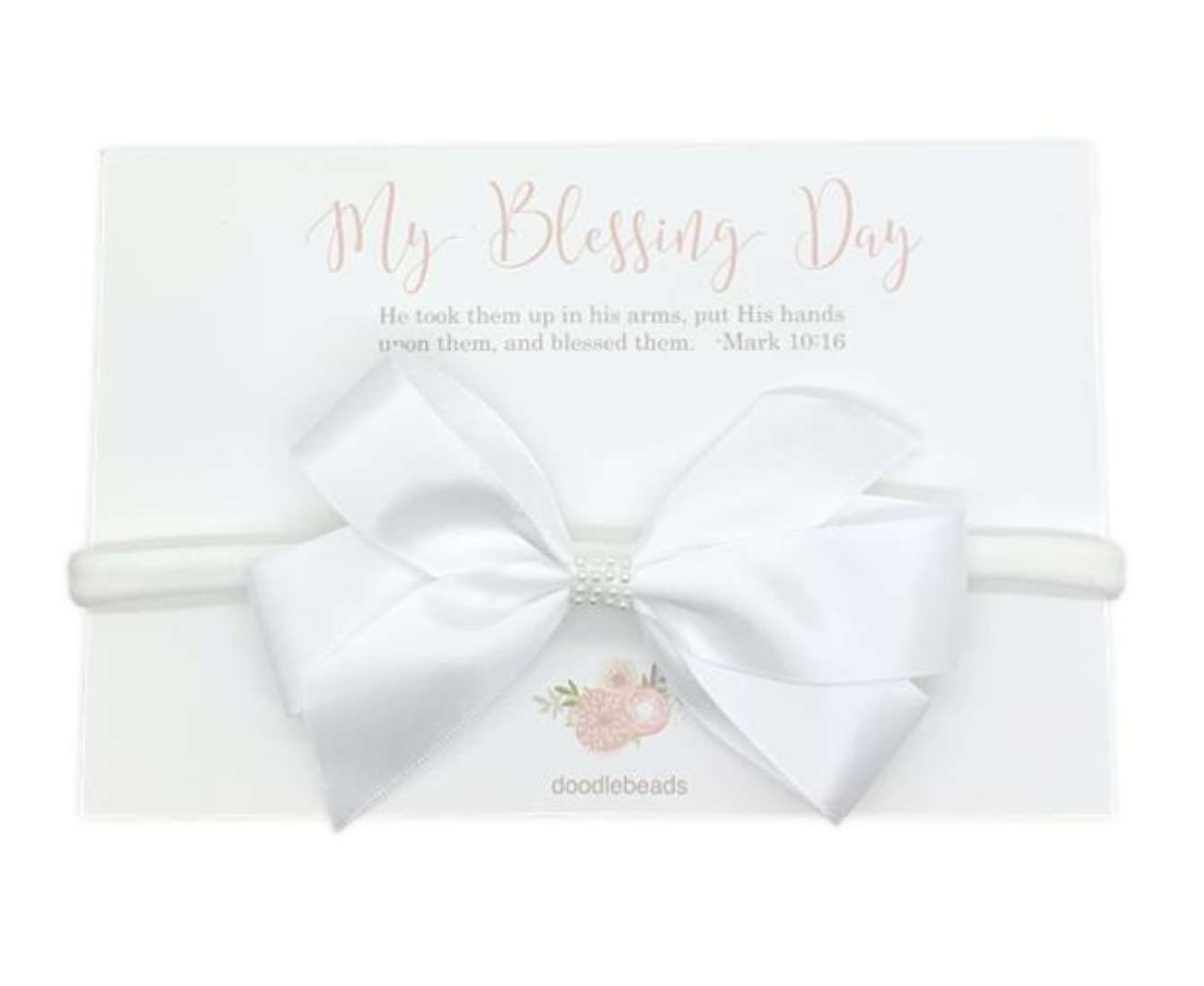 My Blessing Day Bow Headband