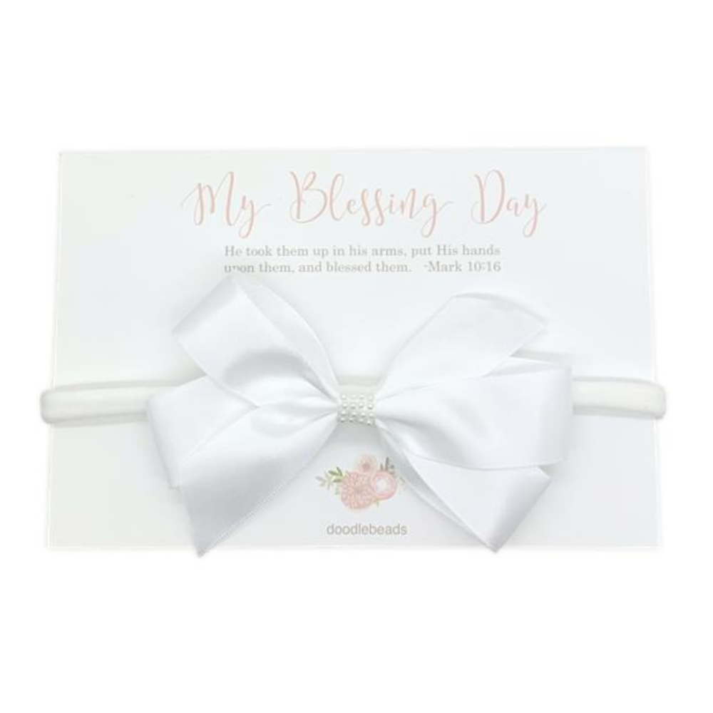 My Blessing Day Bow Headband,  My Blessing Day Bow Headband