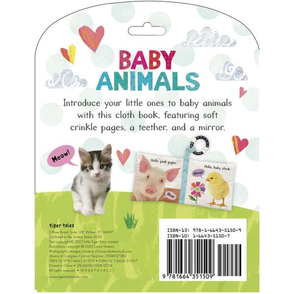 Baby Animals: My First Cloth Book, , large