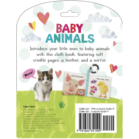 Baby Animals: My First Cloth Book, , large