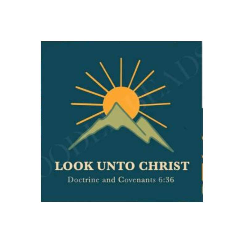 Look unto Christ 2025 Youth Theme Mountain Print, , large image number 3