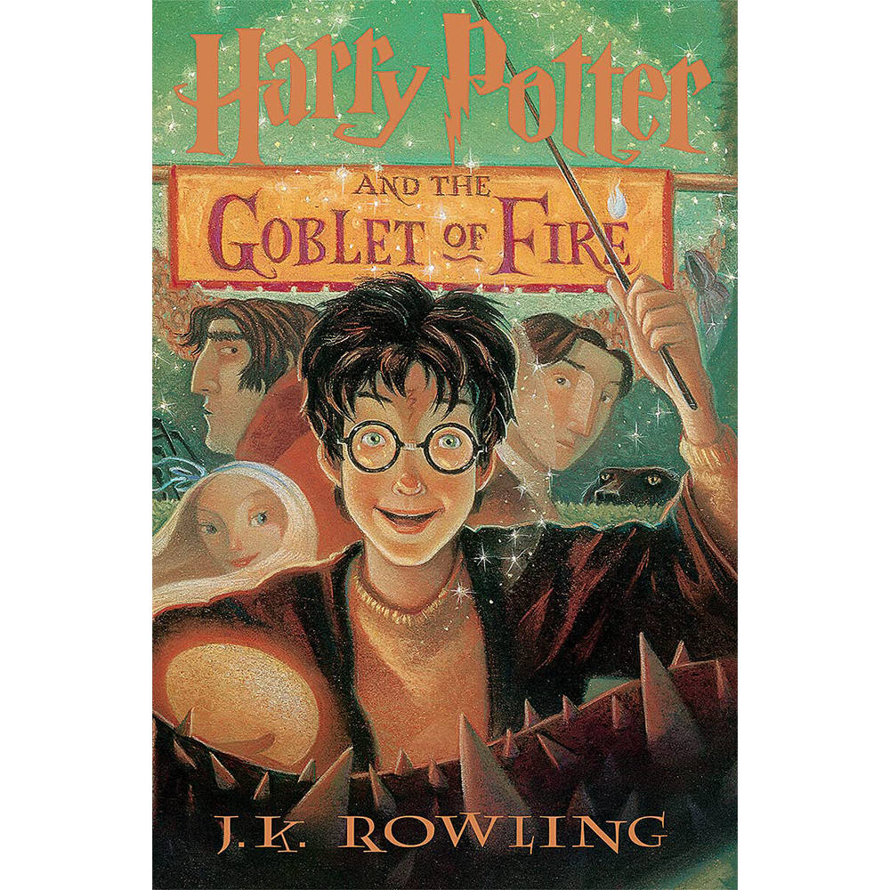 Harry Potter and the Goblet of Fire (Stenciled Edges) (Harry Potter, Book 4)