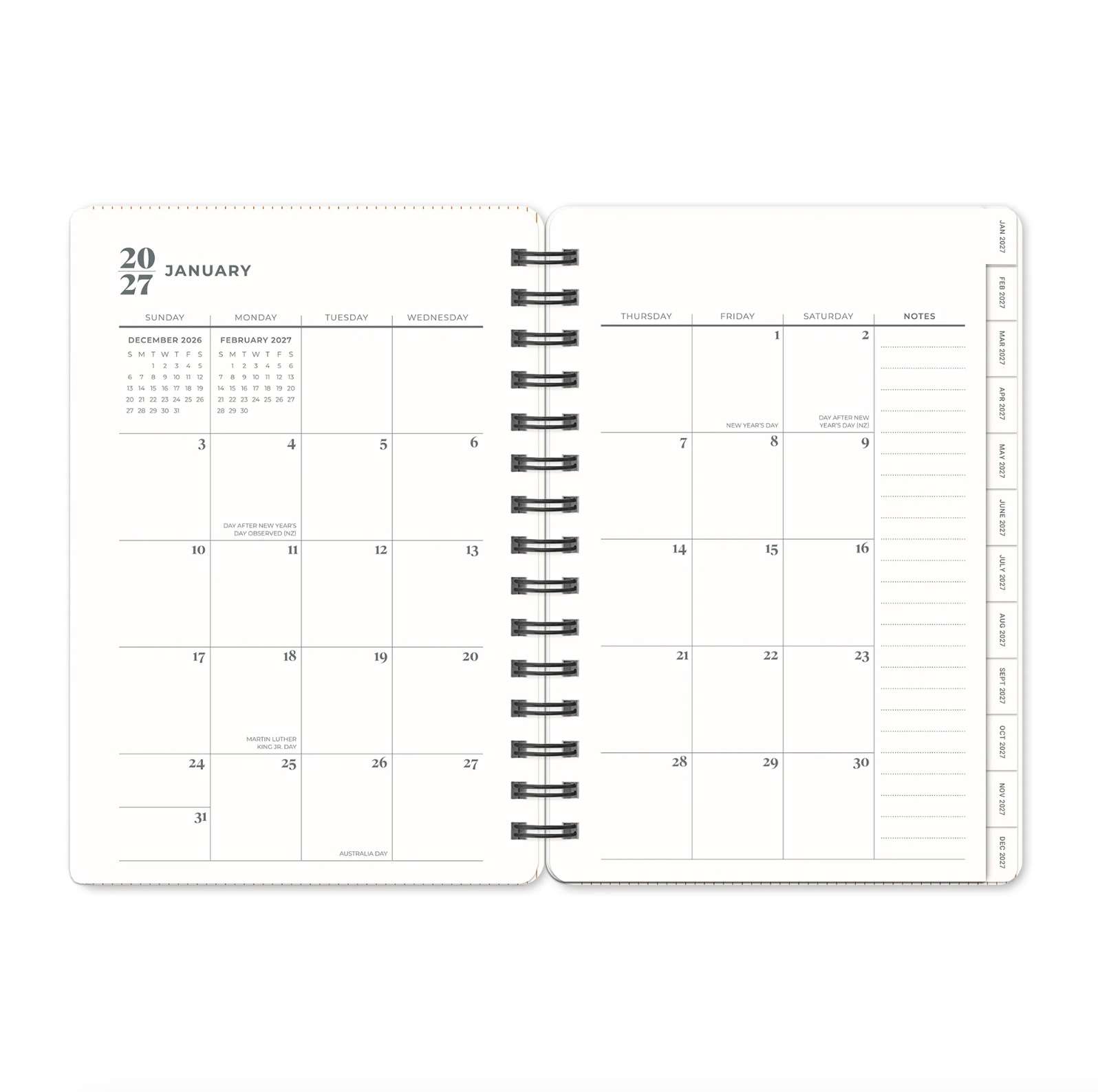 2027 Tawny Brown Agatha 17-Month Planner , , large image number 3