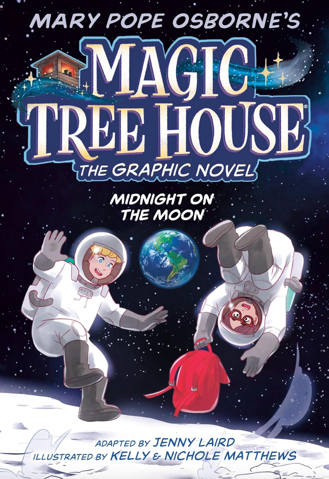 Midnight on the Moon (Magic Tree House Graphic Novel, Book 8)