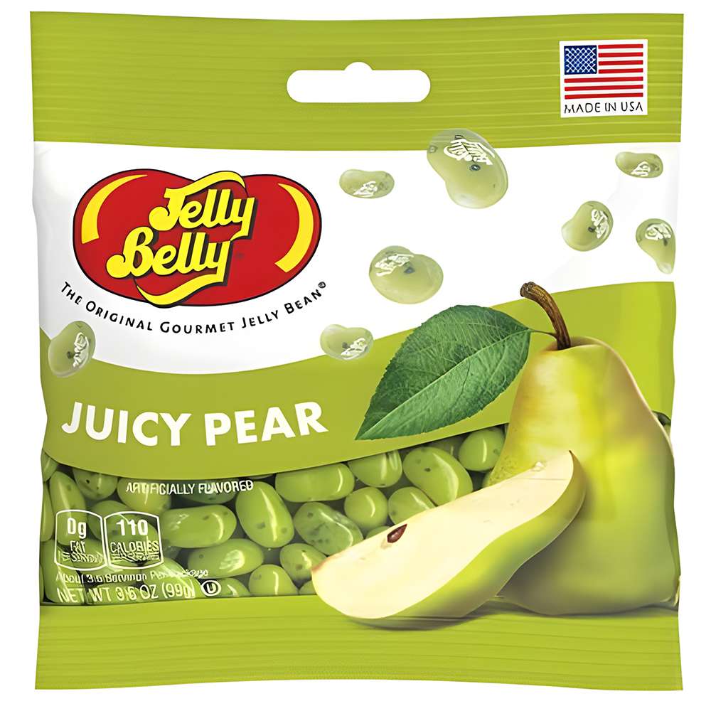 Jelly Belly Bagged Pear 3.5 Oz Bag