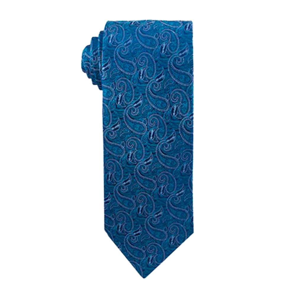 Men's Teal Paisley Angel Moroni Necktie