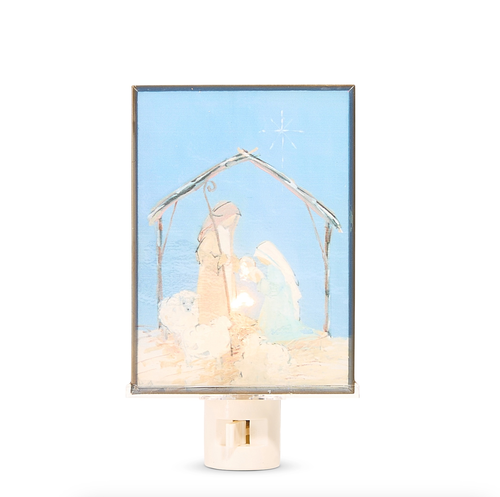 Holy Family Holiday Tidings Night Light