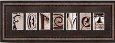 Forever Letters (21x10 Framed Art), , large image number 0