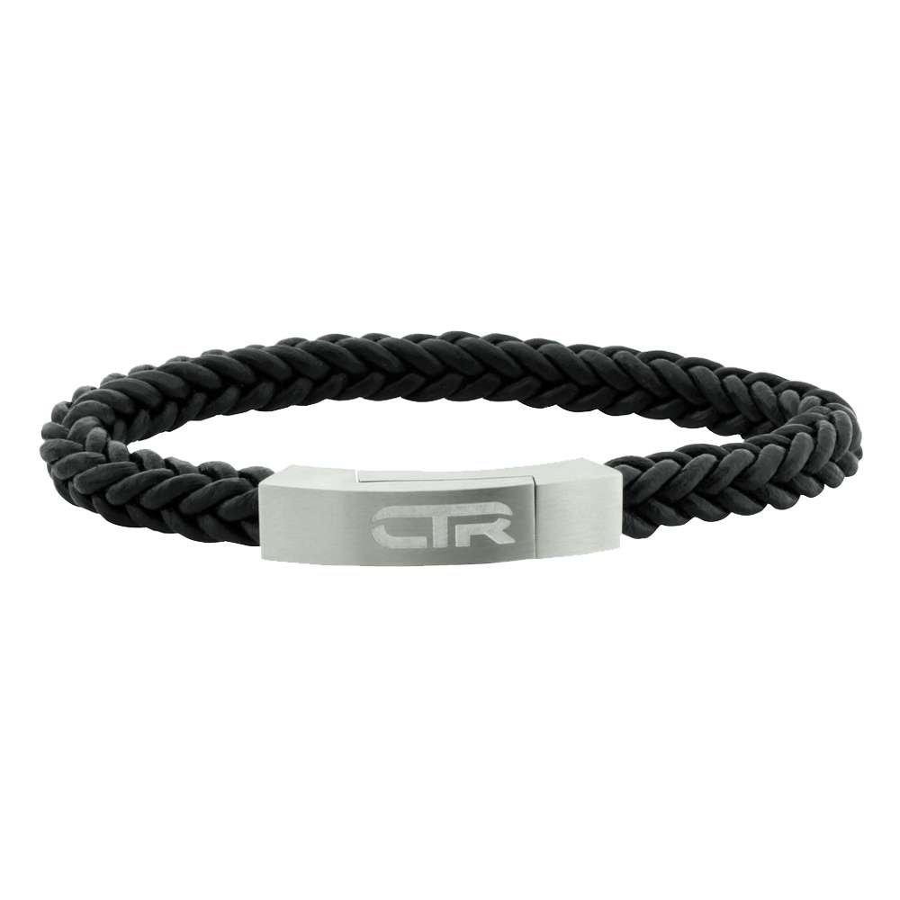 Leather/Stainless Steel CTR Bracelet