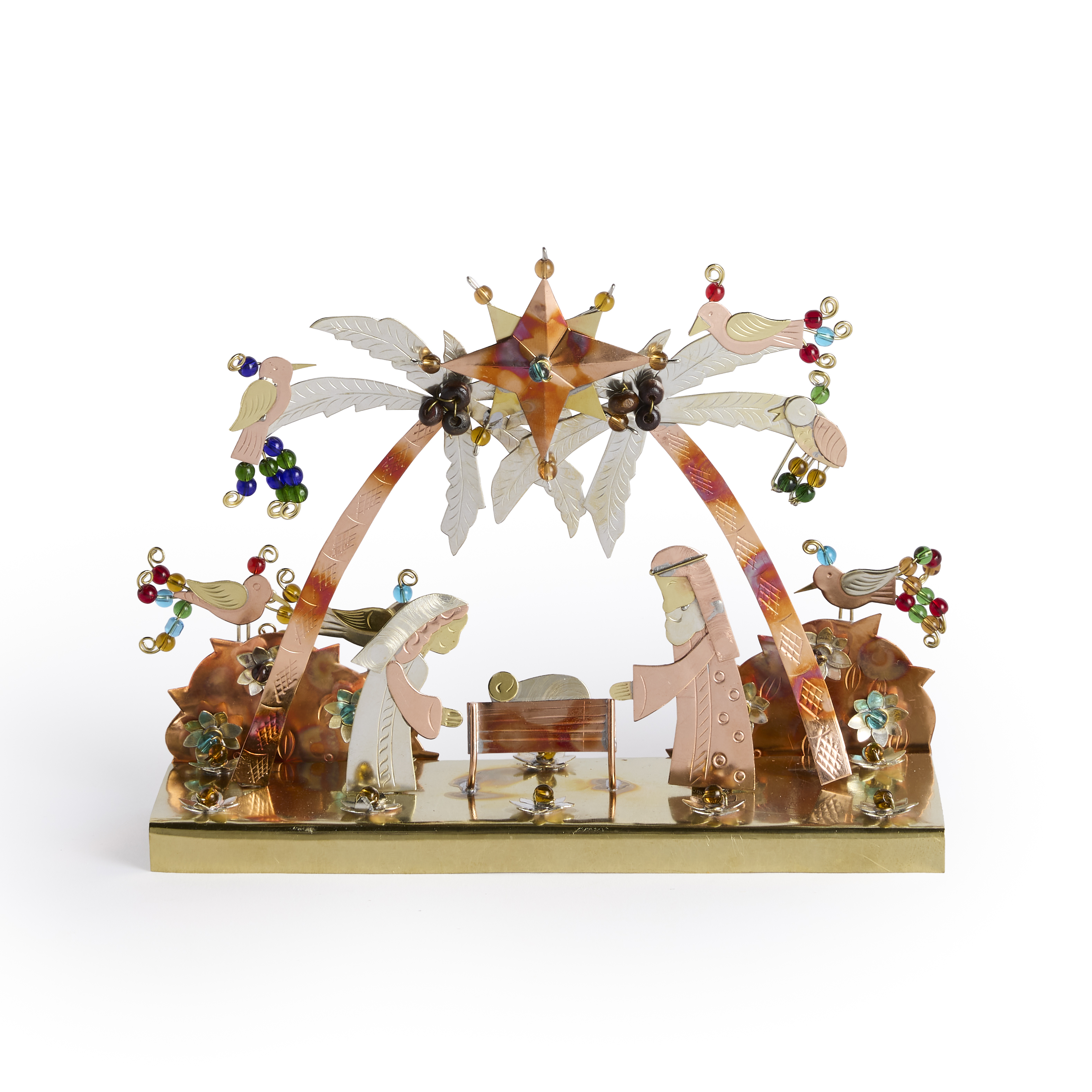 Thai Arbor with Birds Nativity