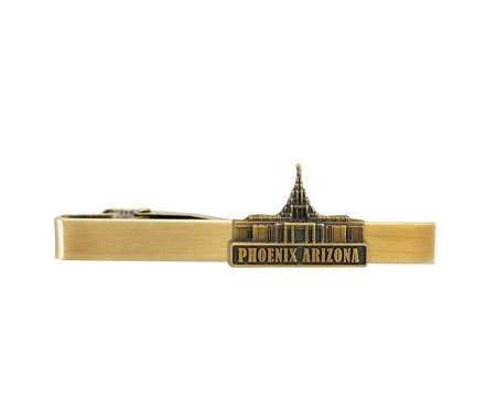 Phoenix Temple Tie Bar, , large