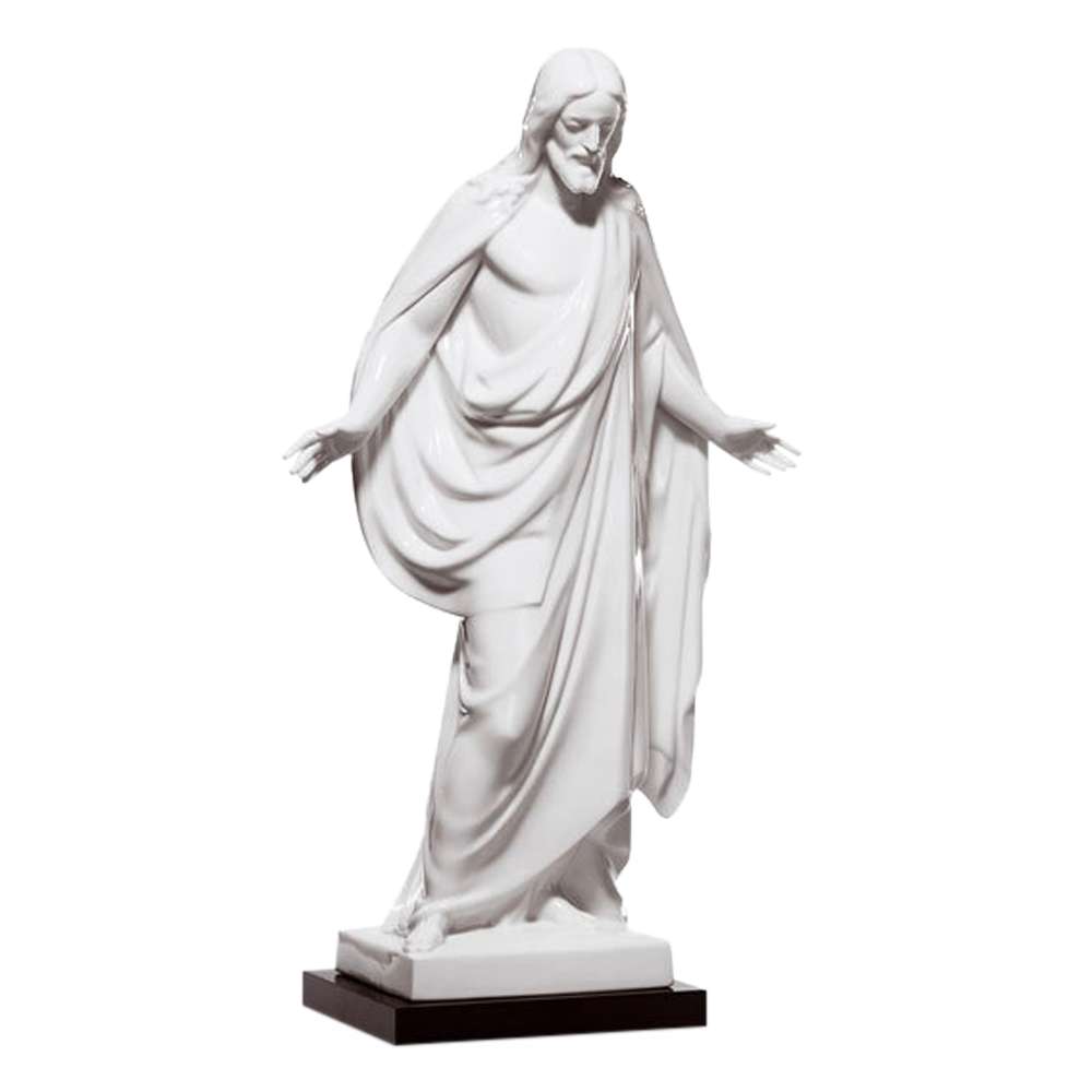 Lladro Christus (20-Inch Glossy Porcelain on Base)