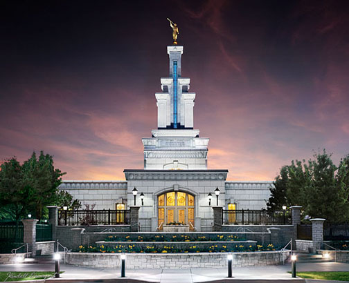 Columbia River Temple - 5x7 Print