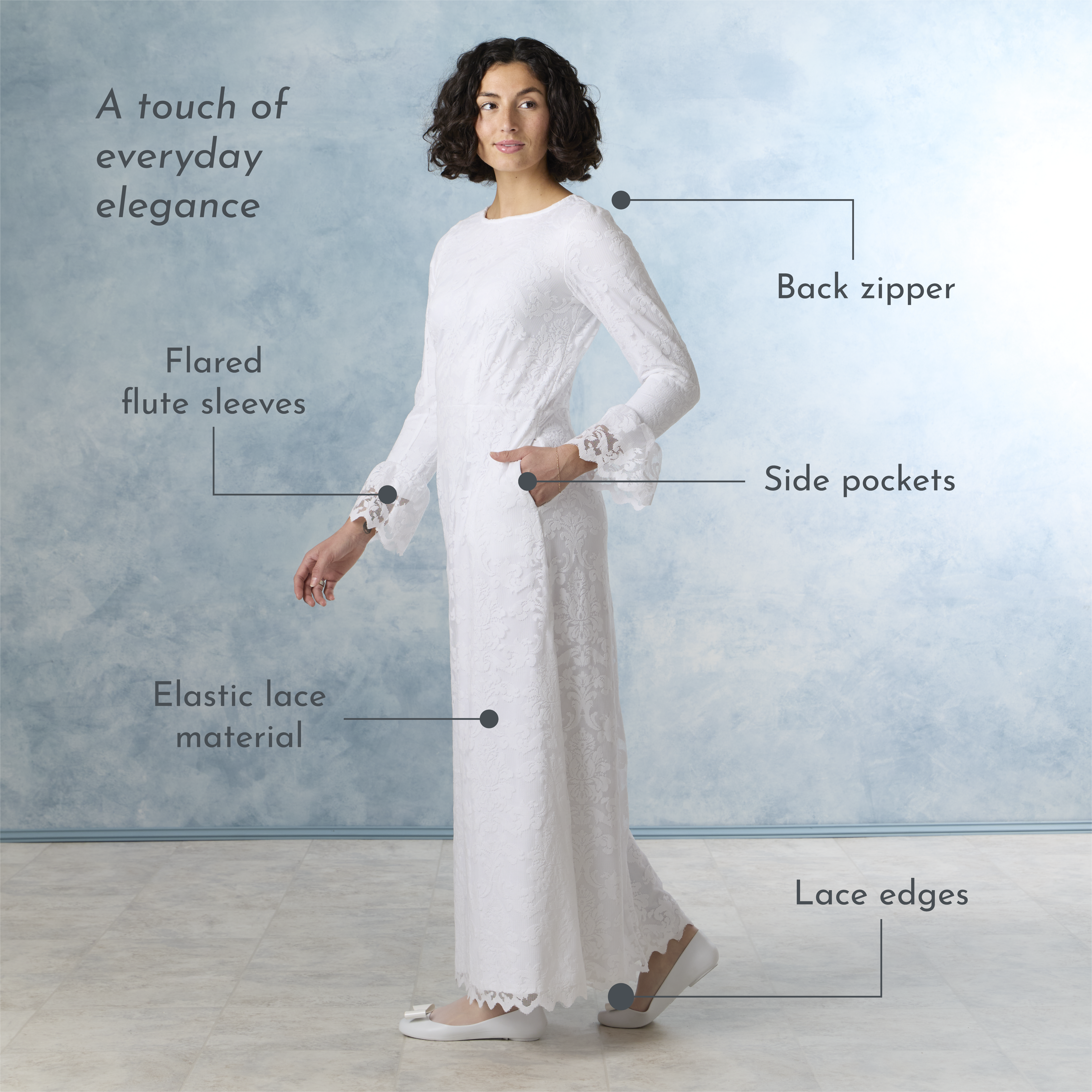 Alice Temple Dress - Knight & Wells | Deseret Book