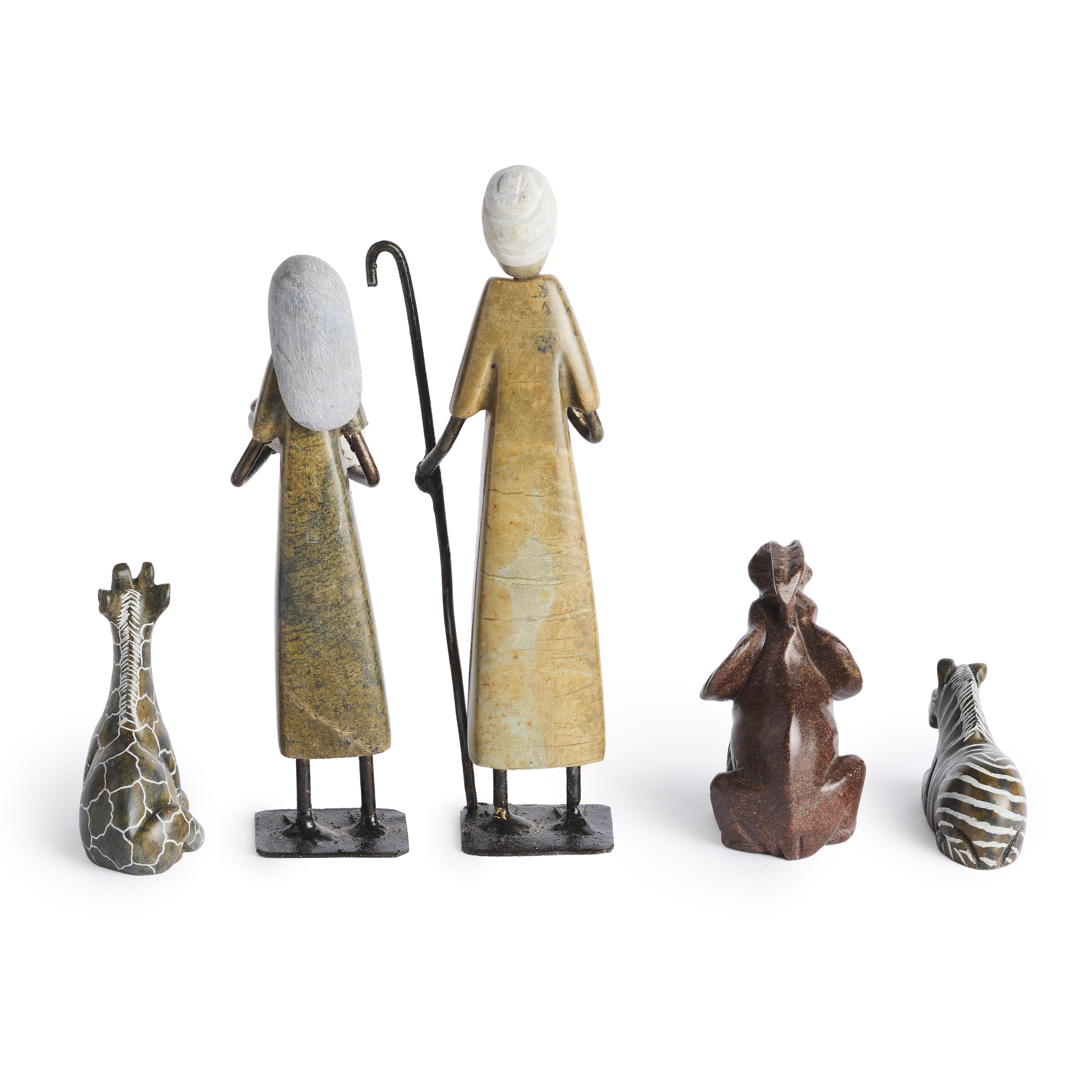 Zimbabwe Holy Family with Animals Nativity, , large image number 2