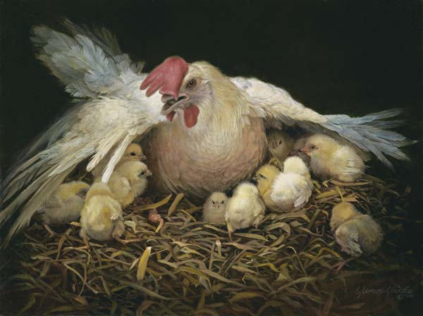I Would Gather Thee 3x4 Print, , large image number 0