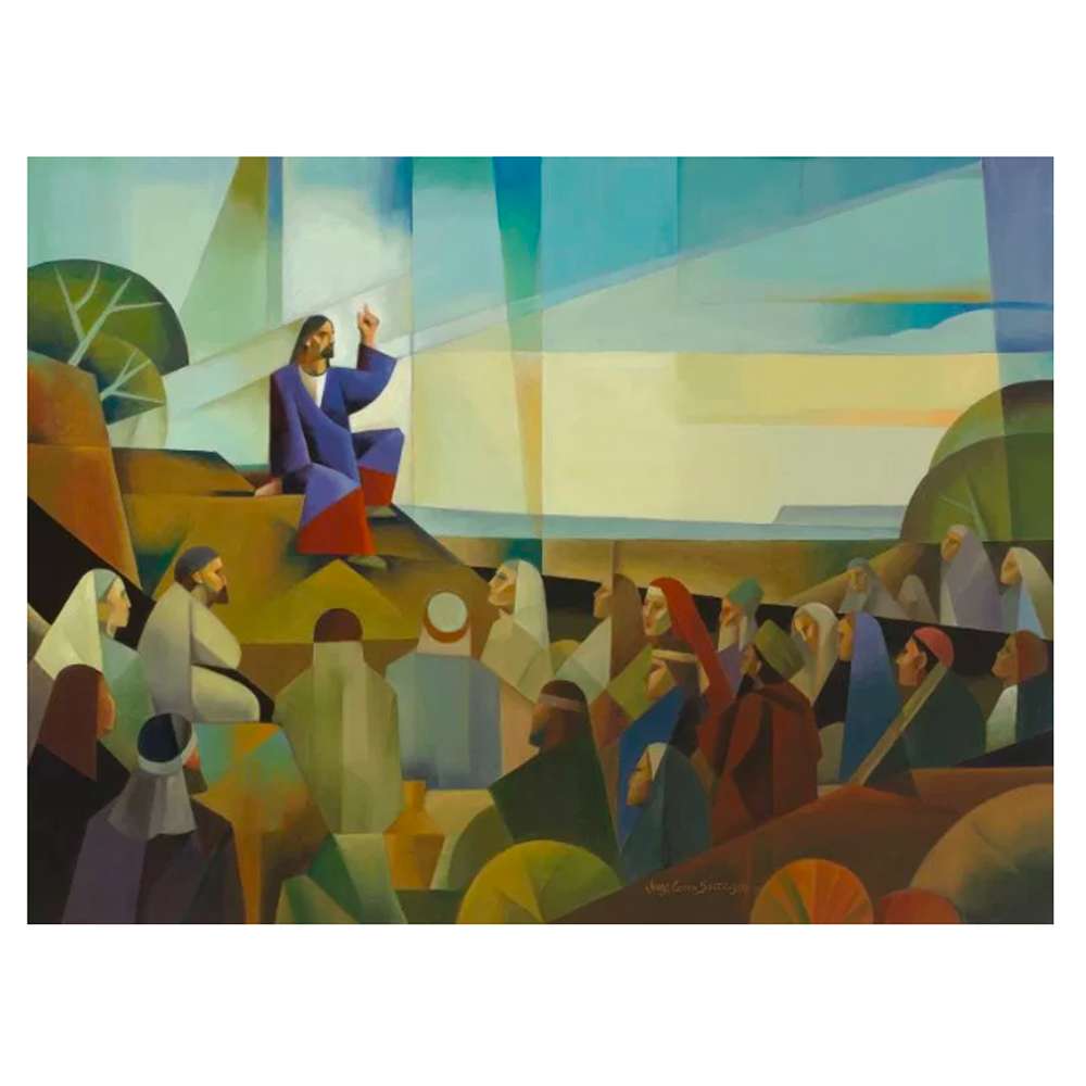Sermon on the Mount 11x14 Matted Print